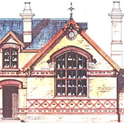 Hatley school, Hatley Cambridgeshire – front-elevation.