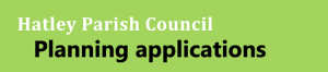 Post heading – planning applications.
