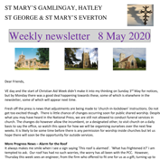 St Mary's, Gamlingay, weekly newsletter – 8th May 2020. Click on the graphic to download it.