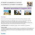 St Mary's, Gamlingay, weekly newsletter – 6th August 2021.