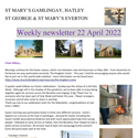 St Mary's, Gamlingay, weekly newsletter – 22nd April 2022.