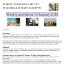 St Mary's, Gamlingay, weekly newsletter – 13th January 2023.