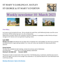 St Mary's, Gamlingay, weekly newsletter – 10th March 2023.