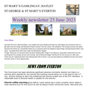 St Mary's, Gamlingay, weekly newsletter – 23rd June 2023.