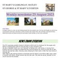 St Mary's, Gamlingay, weekly newsletter – 25th August 2023.