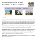 St Mary's, Gamlingay, weekly newsletter – 6th October 2023.