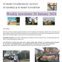 St Mary's, Gamlingay, weekly newsletter – 26th January.