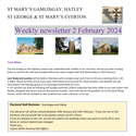 St Mary's, Gamlingay, weekly newsletter – 2nd February.