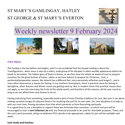 St Mary's, Gamlingay, weekly newsletter – 9th February.