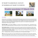 St Mary's, Gamlingay, weekly newsletter – 15th March.