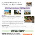 St Mary's, Gamlingay, weekly newsletter – 24th May.