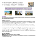 St Mary's, Gamlingay, weekly newsletter – 14th June.