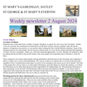 St Mary's, Gamlingay, weekly newsletter – 2nd August.