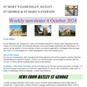 St Mary's, Gamlingay, weekly newsletter – 4th October.