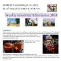 St Mary's, Gamlingay, weekly newsletter – 8th November.