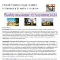 St Mary's, Gamlingay, weekly newsletter – 15th November.