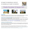 St Mary's, Gamlingay, weekly newsletter – 24th January 2025