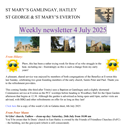 St Mary's, Gamlingay, weekly newsletter – 4th July 2025