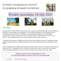 St Mary's, Gamlingay, weekly newsletter – 18th July 2025