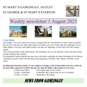 St Mary's, Gamlingay, weekly newsletter – 1st August 2025