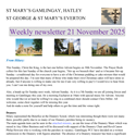 St Mary's, Gamlingay, weekly newsletter – 21st November 2025