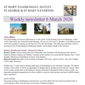St Mary's, Gamlingay, weekly newsletter – 6th March 2026