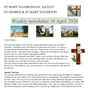 St Mary's, Gamlingay, weekly newsletter – 10th April 2026