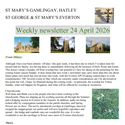 St Mary's, Gamlingay, weekly newsletter – 24th April 2026
