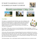 St Mary's, Gamlingay, weekly newsletter – 1st May 2026
