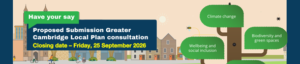 Local Plan 2045 - SCDC and Greater Cambridge consultation - final submission, Friday, 25th September 2026.